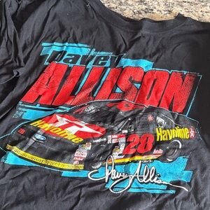 Davey Allison XL Black Racing Graphic T-Shirt